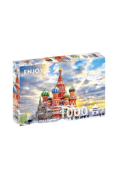 Enjoy Puzzle 1000 pieces Enjoy - Saint Basil's Cathedral, Moscow