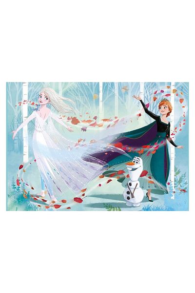 CLEMENTONI Puzzle 104 pieces front/back Clementoni - Frozen 2