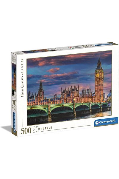 CLEMENTONI Puzzle 500 pieces Clementoni - The London Parliament