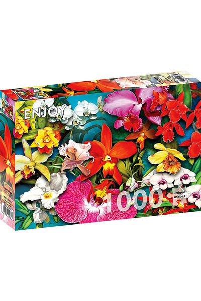 Enjoy Puzzle 1000 pieces ENJOY - Orchid Jungle