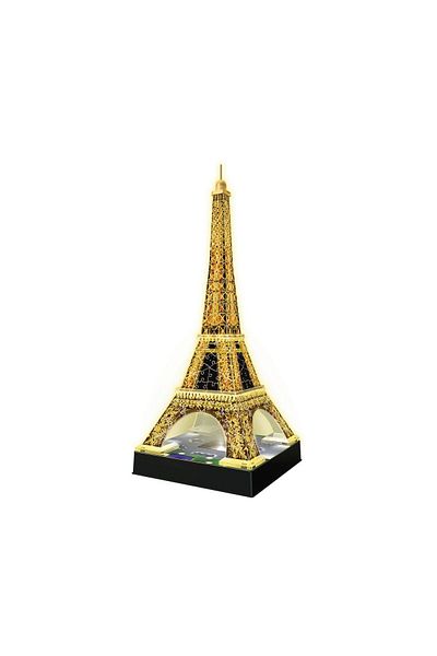 RAVENSBURGER Ravensburger 3D Puzzle - Eiffel Tower at Night, 216 pieces