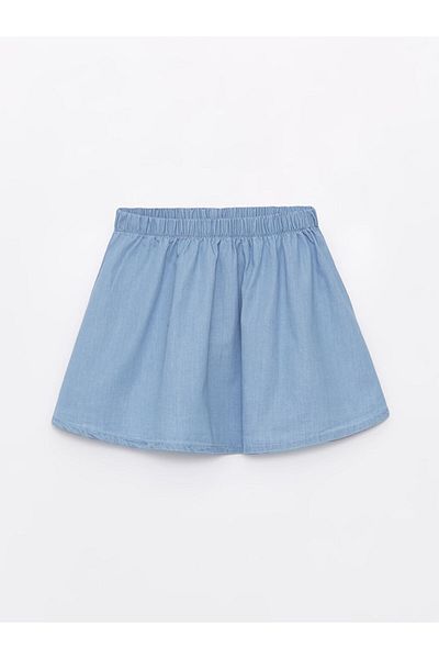 LC Waikiki Fusta de jeans pentru fete cu talie elastică sezon nou - S4HV69Z4