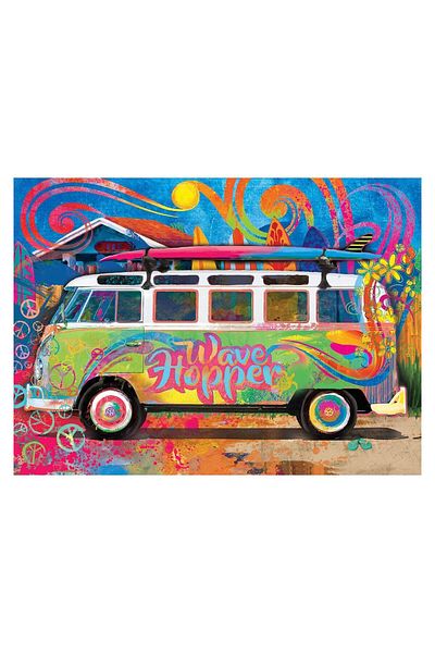 Eurographics Puzzle Eurographics - Edward Hopper: VW Wave, 550 pieces