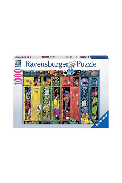 RAVENSBURGER Puzzle Ravensburger - The Locker Room, 1000 pieces