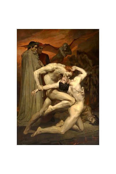 Enjoy Puzzle 1000 pieces Enjoy - William Bouguereau: Dante and Virgile