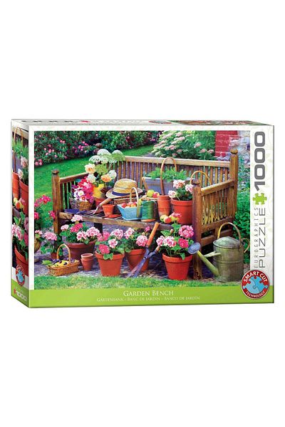 Eurographics Puzzle Eurographics - Garden Bench, 1000 pieces