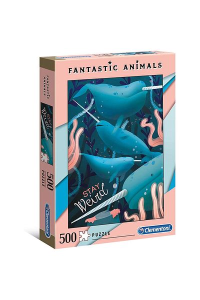 CLEMENTONI Clementoni Puzzle - Fantastic Animals, 500 pieces