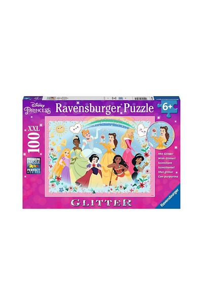 RAVENSBURGER Ravensburger 100 piece puzzle - Disney Princesses, with glitter
