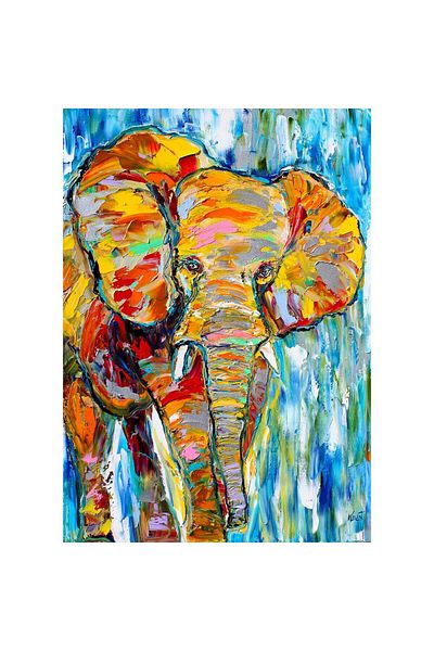 Enjoy Puzzle 1000 pieces Enjoy - Colorful Elephant