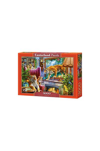 Castorland Puzzle Castorland - Tigers Coming to Life, 3000 pieces