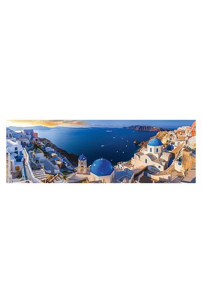Eurographics Eurographics panoramic puzzle - Santorini, 1000 pieces