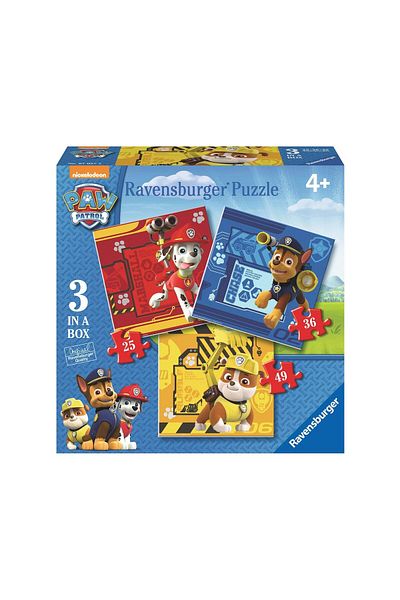 RAVENSBURGER Ravensburger Puzzle - Paw Patrol, 25/36/49 pieces