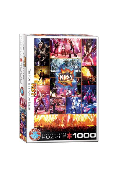 Eurographics Puzzle Eurographics - KISS The Hottest Show on Earth, 1000 pieces