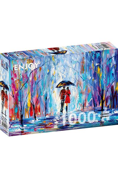 Enjoy Puzzle 1000 pieces Enjoy - Rainy Love