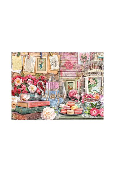 RAVENSBURGER Ravensburger Puzzle - Vintage Tea Party, 500 pieces