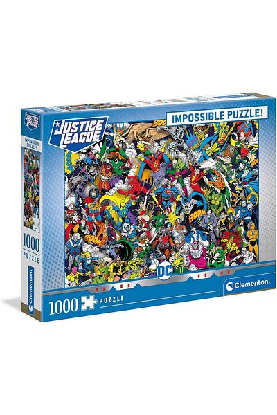 CLEMENTONI Puzzle 1000 pieces Clementoni - DC Comics