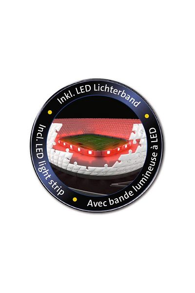 RAVENSBURGER Ravensburger 3D LED Puzzle - Alliance Arena FC Bayern Munich, 216 pieces