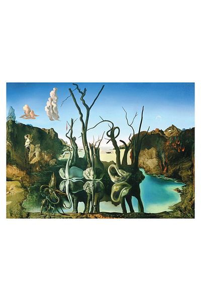 Eurographics Eurographics puzzle - Salvador Dali: Swans Reflecting Elephants, 1000 pieces