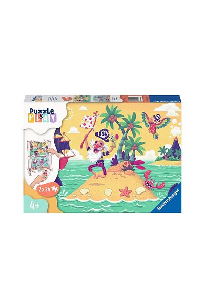 RAVENSBURGER Puzzle 2x24 pieces Ravensburger - Pirate Adventure