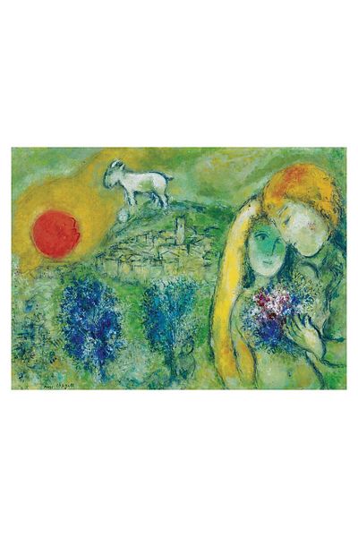 Eurographics Puzzle Eurographics - Marc Chagall: The Lovers of Vence, 1000 pieces