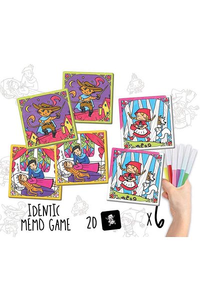EDUCA Educa Coloring Puzzle - The Forest Colouring Puzzle, 20 pieces