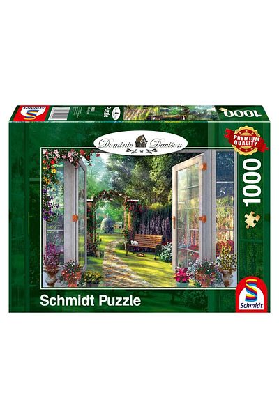 Schmidt Puzzle Schmidt - View Of The Enchanted Garden, 1000 piese