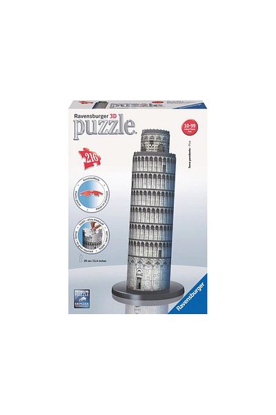 RAVENSBURGER Ravensburger 3D Puzzle - Leaning Tower of Pisa, 216 pieces