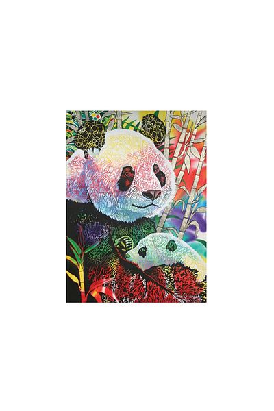 Anatolian Anatolian puzzle - Rainbow Panda, 1000 pieces