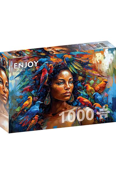 Enjoy Puzzle 1000 pieces ENJOY - Feathery Queen (Enjoy-2190)