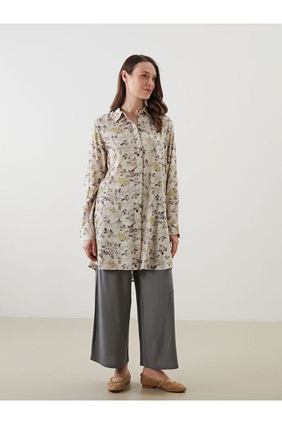 LC Waikiki Lcw Women's Elastic Waist Trousers Skirt Fast Fashion