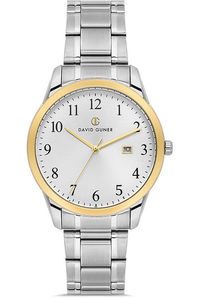 DAVID GUNER David Güner Men's Watch Dg-8778Ga-D1 41 mm Metal