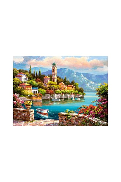 Castorland Puzzle Castorland - Village Clock Tower, 2000 pieces
