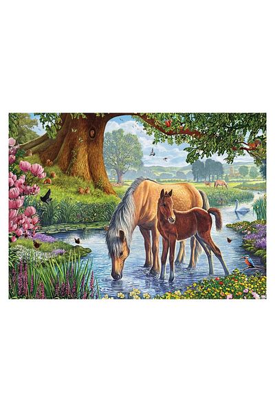 Eurographics Eurographics Puzzle - Steve Crisp: The Fell Ponies, 1000 pieces