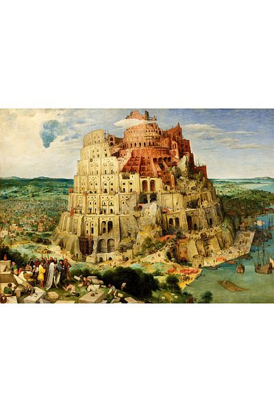 Enjoy Puzzle 1000 pieces Enjoy - Pieter Bruegel: The Tower of Babel