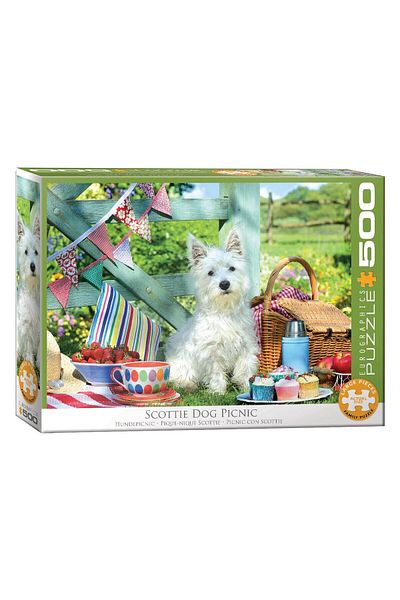 Eurographics Puzzle 500 pieces XXL - Scottie Dog Picnic