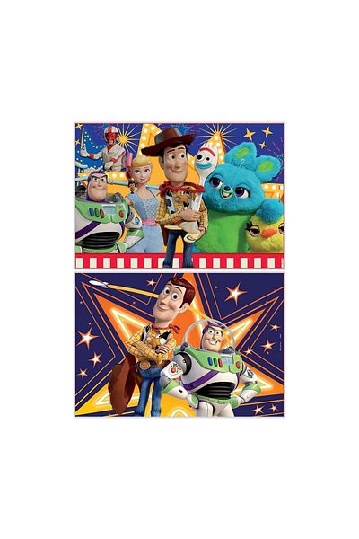 EDUCA Puzzle din lemn Educa - Toy Story 4, 2x25 piese