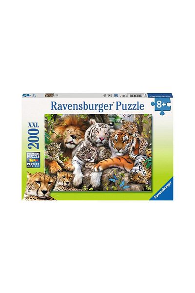 RAVENSBURGER Ravensburger Puzzle - Tigers, 200 Pieces