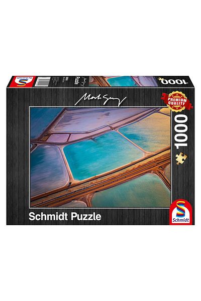 Schmidt Schmidt Puzzle - Mark Gray: Pastels, 1000 pieces