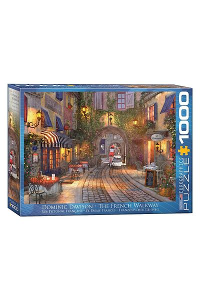 Eurographics Eurographics puzzle - Dominic Davison: The French Walkway, 1000 pieces