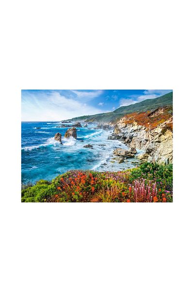 Castorland Puzzle 2000 piese Castorland - Big Sur Coastline, Californie, USA