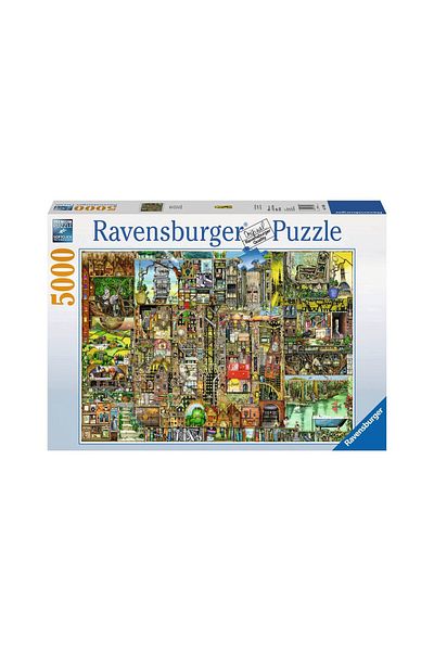 RAVENSBURGER Puzzle Ravensburger Orasul Bizar, 5000 Piese, Dificultate mare, Model 17430