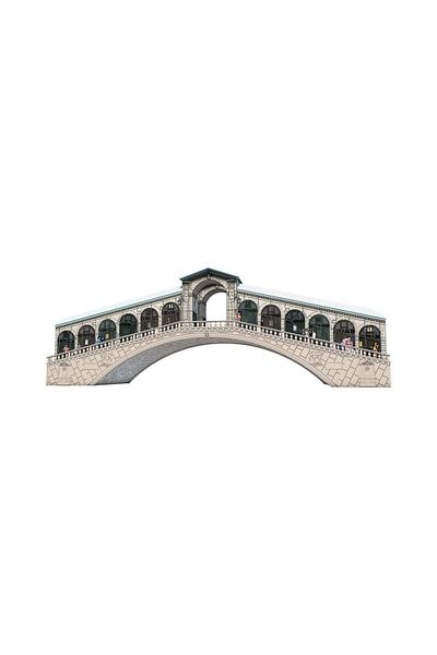 RAVENSBURGER Puzzle 3D Ravensburger - Podul Rialto, 216 piese
