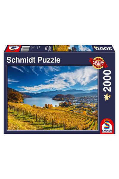 Schmidt Schmidt Puzzle - Vineyards, 2000 pieces