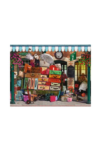 RAVENSBURGER Ravensburger 2000 piece puzzle - Travel Luggage
