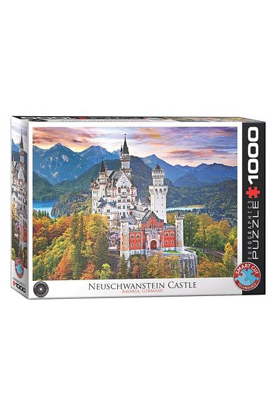 Eurographics Puzzle Eurographics - Neuschwanstein, Germany, 1000 pieces
