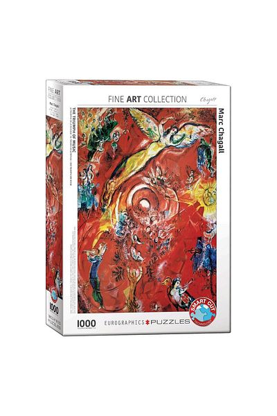 Eurographics Puzzle Eurographics - Marc Chagall: The Triumph of Music, 1000 piese