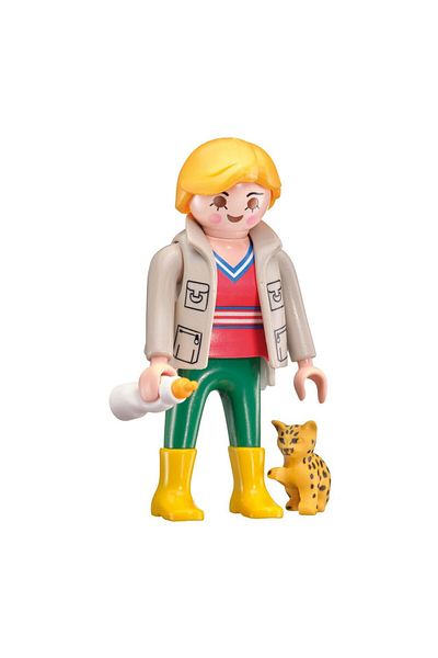 Schmidt Schmidt Puzzle - Zoo, 60 pieces, includes Playmobil figure