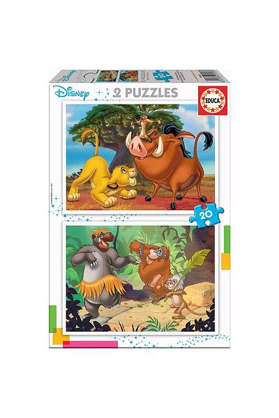 EDUCA Educa Puzzle - Disney, 2x20 pieces