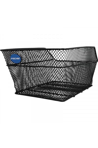 Fischer Rear Bicycle Basket, , 25 Kg, Black Metal Mesh