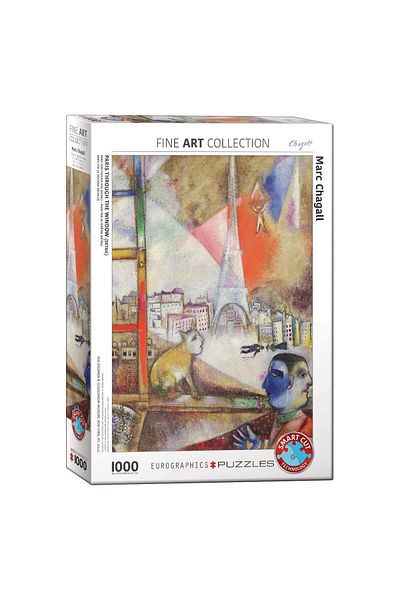 Eurographics Puzzle Eurographics - Marc Chagall: Paris Through the Window (Detail), 1000 pieces (6000-0853)